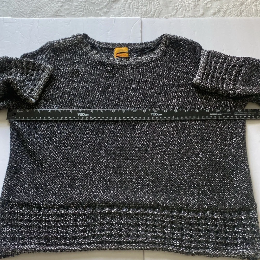 Black and‎ Silver Sweater
